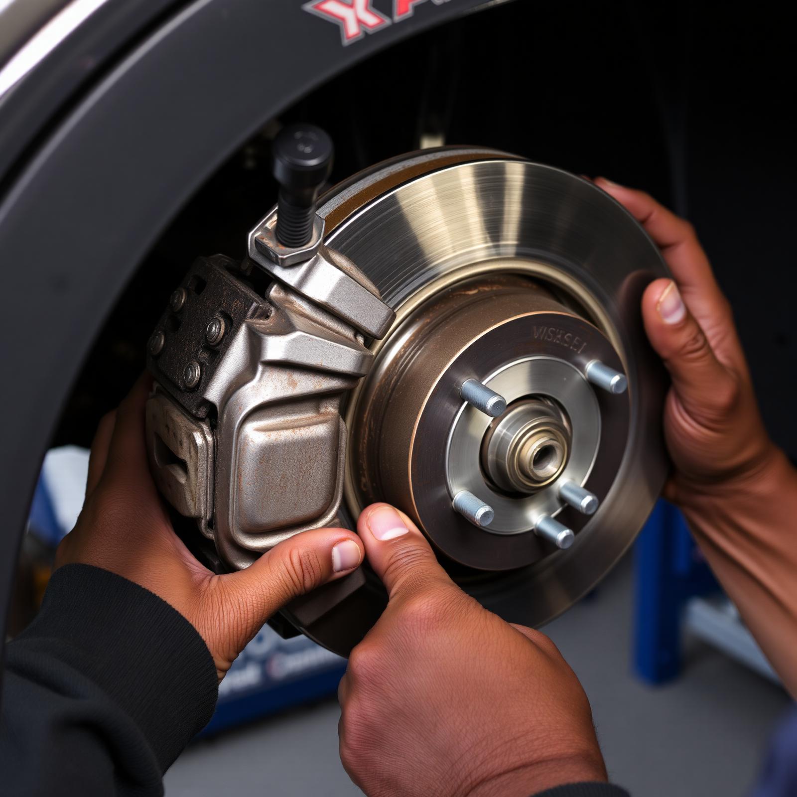 Brake pad and disc replacement